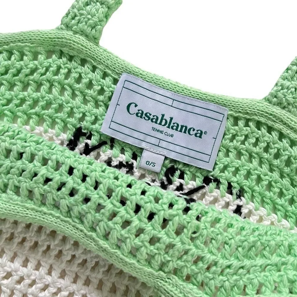 ‎CASABLANCA Crochet Bag